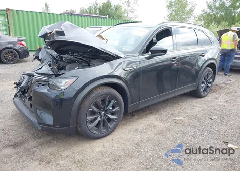 2025 Mazda Cx-90 Phev Premium Sport из США, поврежденный, VIN JM3KKCHA7S1199375